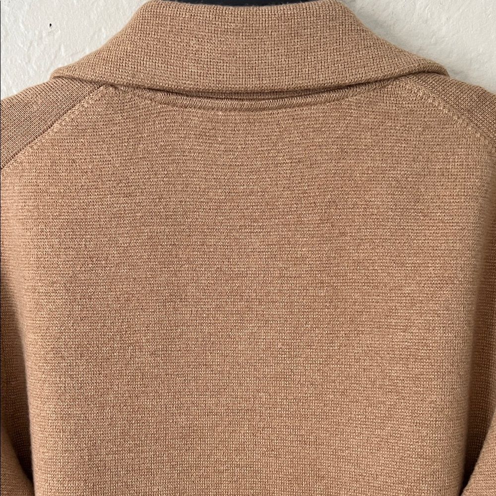 Like New! J.Crew Schoolboy Knit Sweater Blazer in Heather Acorn in Size XS - Picture 11 of 16
